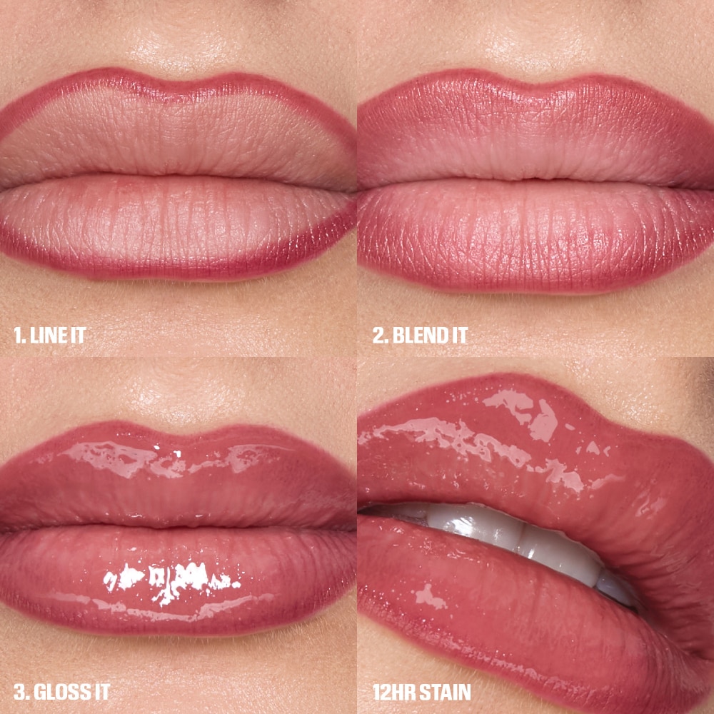 MAKE OUT SESH LIP KIT - ROSY NUDES (SET PARA LABIOS)